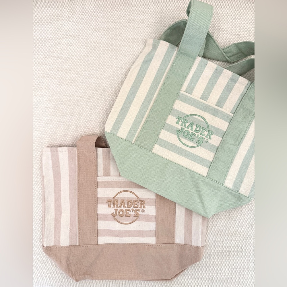 NWT Trader Joe’s Mini Tote Set